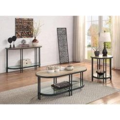 Cheap 🧨 Glass Acme Furniture Brantley Sofa Table 🤩 -Convenience Concepts Shop detail2ACM5104