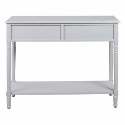 Hot Sale 🌟 Wood Signature Design By Ashley Goverton Console Table ❤️ -Convenience Concepts Shop detail2ASHY6167