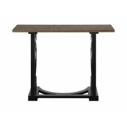 New ⌛ Wood Coast To Coast Imports Writing Desk Console Table ???? -Convenience Concepts Shop detail2CTCI2021