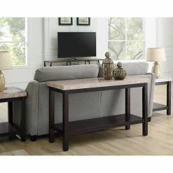 Outlet ???? Wood Picket House Furnishings Caleb Sofa Table ???? 13 Outlet ???? Wood Picket House Furnishings Caleb Sofa Table ???? -Convenience Concepts Shop detail2ELET855