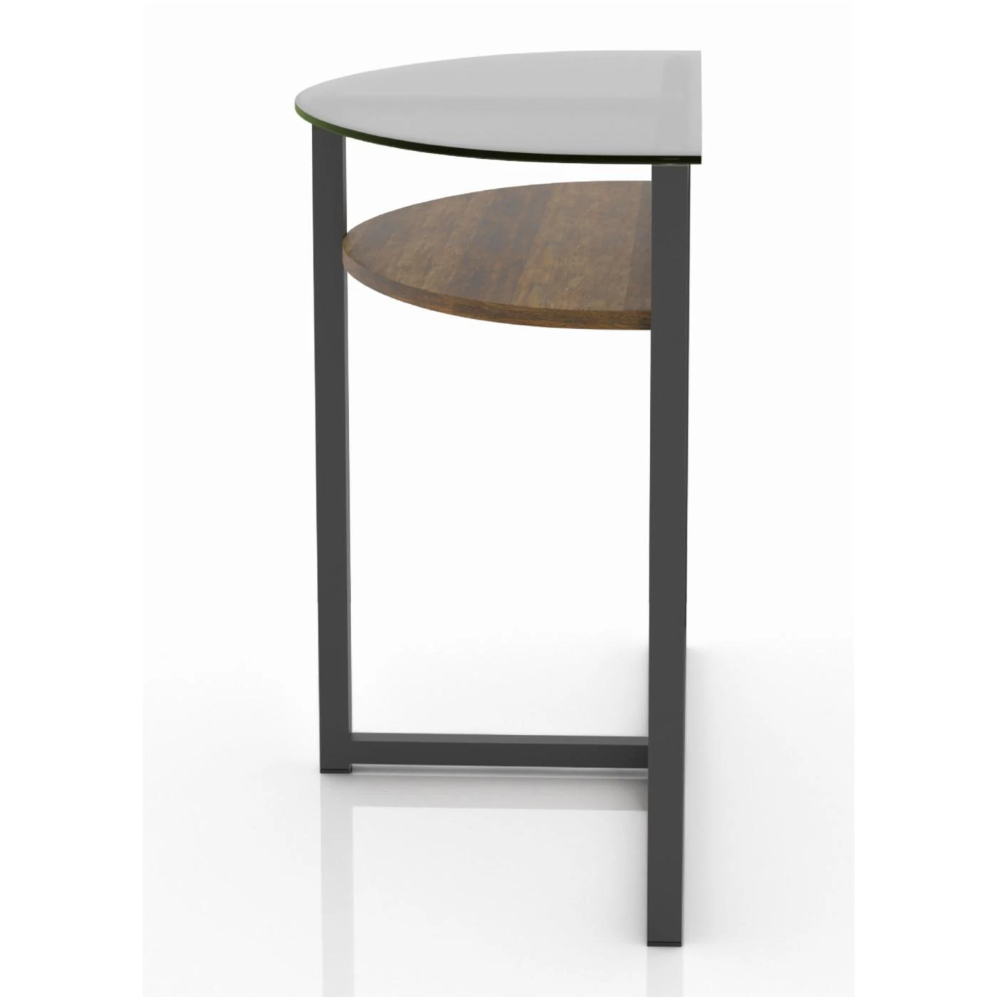 New π― Metal Furniture Of America Garding Black And Brown 1-Shelf Sofa Table π 4 New π― Metal Furniture Of America Garding Black And Brown 1-Shelf Sofa Table π - Image 4