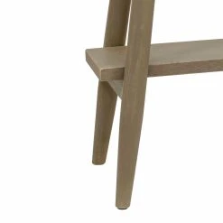 Promo 👏 Wood East At Main Eddard Splay Leg Console Table - Grey 🛒 -Convenience Concepts Shop detail2JEF1937