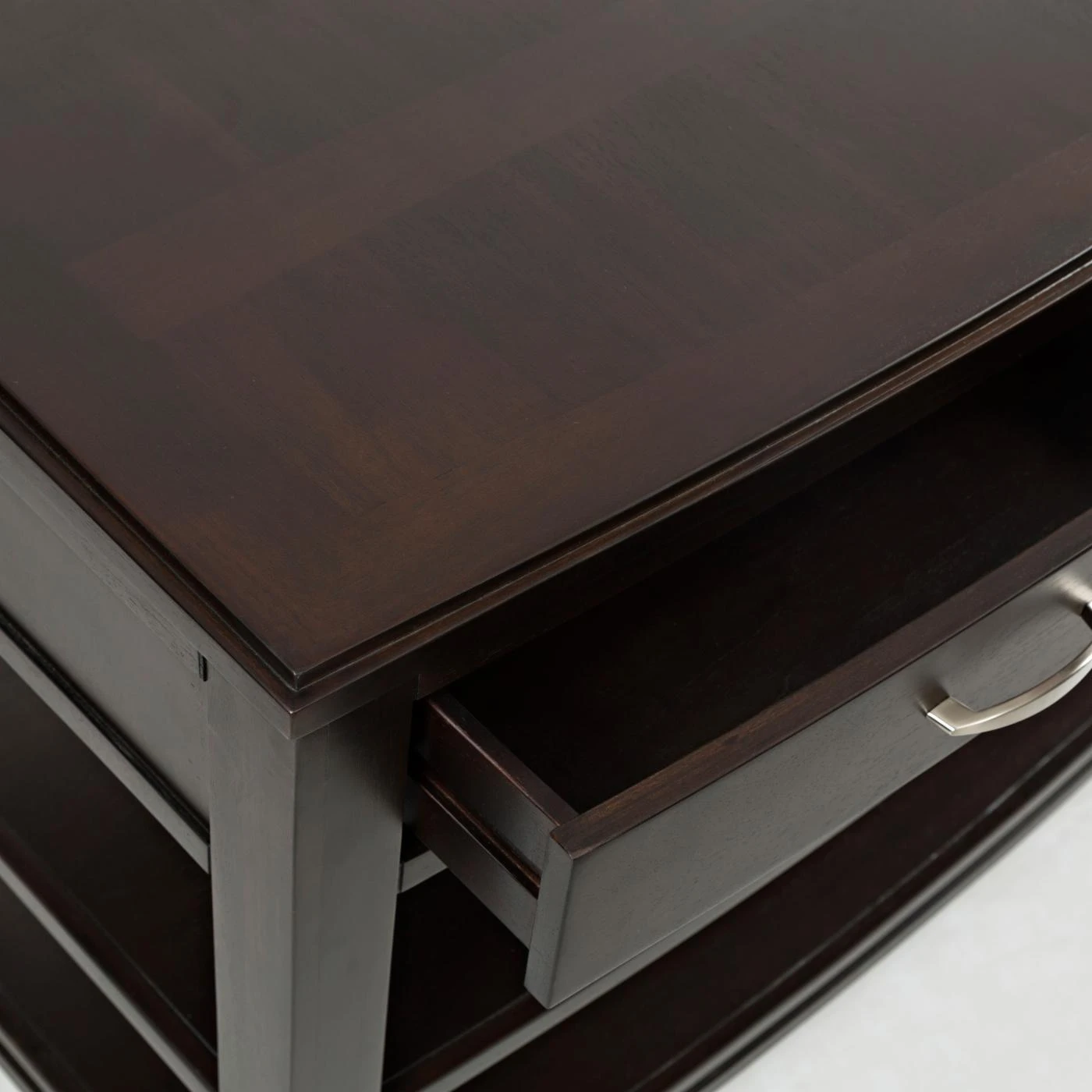 Outlet ???? Wood Jofran Downtown Sofa Table ???? 4 Outlet ???? Wood Jofran Downtown Sofa Table ???? - Image 4