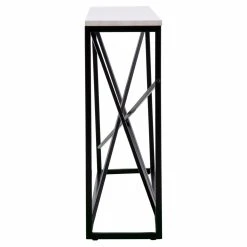 Cheapest 🛒 Metal Southern Enterprises Arendal Skinny Console Table 😀 -Convenience Concepts Shop detail2SEI2483