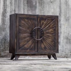 Budget 😀 Wood Uttermost Kohana Console Cabinet ⌛ -Convenience Concepts Shop detail2UMC8983