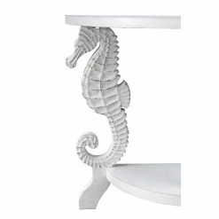 Buy 😀 Wood Coast To Coast Wonders Of The Sea Demilune Console Table ⌛ -Convenience Concepts Shop detail3CTCI2009