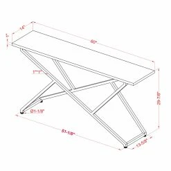 Discount π₯° Metal Furniture Of America Meeker Contemporary Rectangular Console Table π₯° 11 Discount π₯° Metal Furniture Of America Meeker Contemporary Rectangular Console Table π₯° -Convenience Concepts Shop detail3ENLB5753
