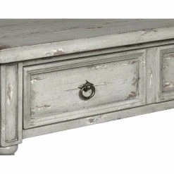 Promo ???? Wood HomeFare Distressed 2 Drawer Console Table ???? -Convenience Concepts Shop detail3HOMM2207