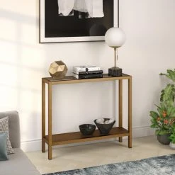 Flash Sale ???? Hudson & Canal Metal Hudson & Canal Rigan Console Table ⭐ -Convenience Concepts Shop detail3HUDO048