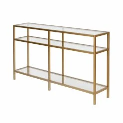 Outlet ???? Hudson & Canal Metal Hudson & Canal Sivil Console Table ???? -Convenience Concepts Shop detail3HUDO131 1