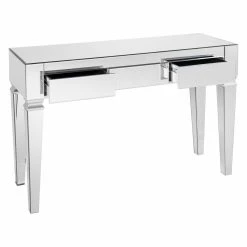 Outlet 💯 Glass Southern Enterprises Darien Contemporary Mirrored Console Table 🎁 15 Outlet 💯 Glass Southern Enterprises Darien Contemporary Mirrored Console Table 🎁 -Convenience Concepts Shop detail3SEI2403