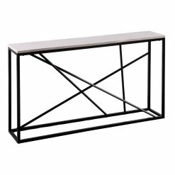 Cheapest 🛒 Metal Southern Enterprises Arendal Skinny Console Table 😀 -Convenience Concepts Shop detail3SEI2483