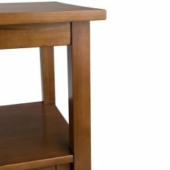 Cheap ???? Brooklyn & Max Rectangle Brooklyn + Max Lexington Pine Wood Console Table ???? -Convenience Concepts Shop detail3SIMP1142