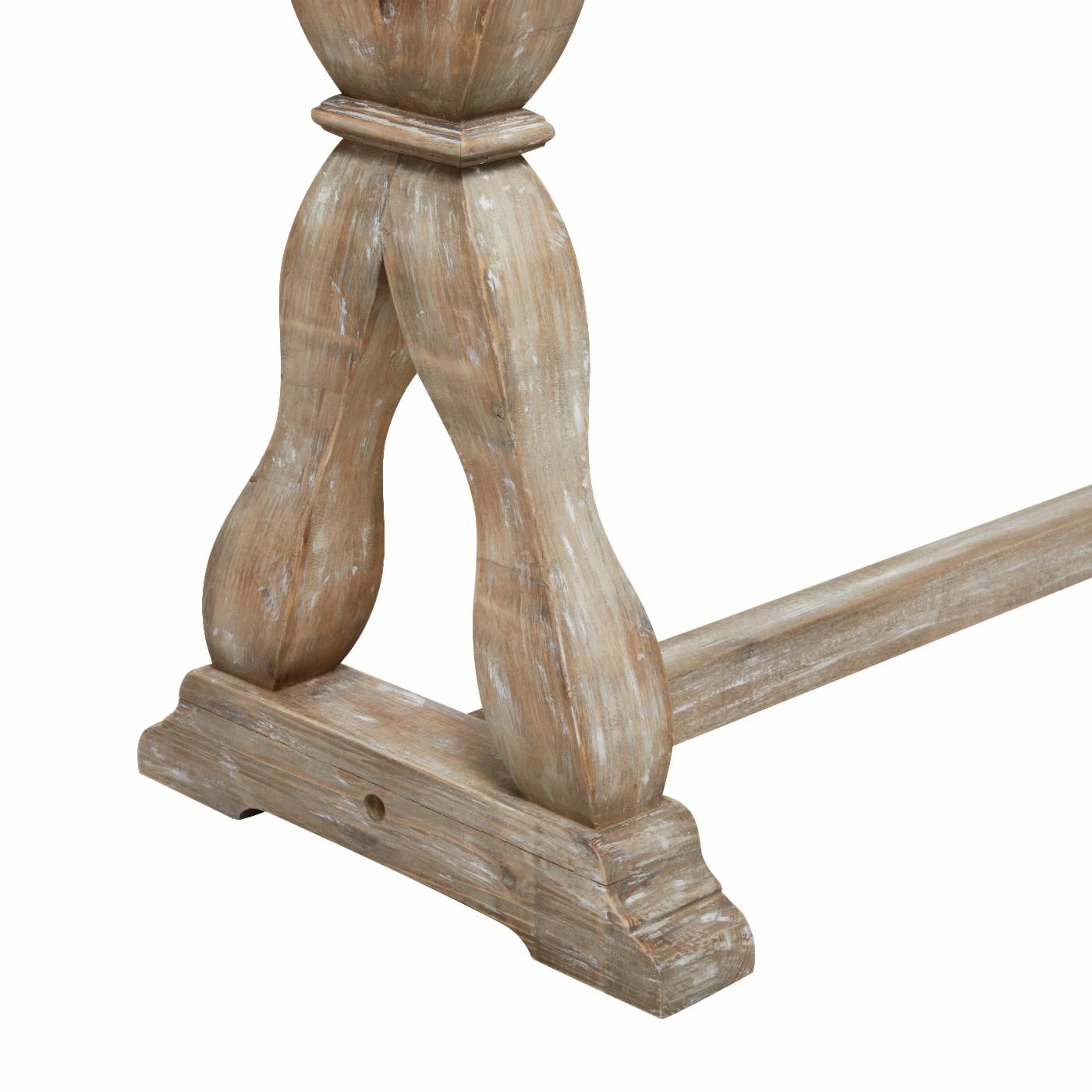 Top 10 ???? Wood DecMode Farmhouse Trestle Console Table ???? 6 Top 10 ???? Wood DecMode Farmhouse Trestle Console Table ???? - Image 6