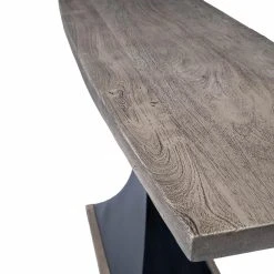 Wholesale 🤩 Butler Specialty Lidiya Gray Wood And Metal Console Table 👍 -Convenience Concepts Shop detail4BTR3514