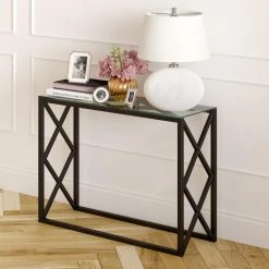 Budget ???? Hudson & Canal Metal Hudson & Canal Dixon Console Table ???? 16 Budget ???? Hudson & Canal Metal Hudson & Canal Dixon Console Table ???? -Convenience Concepts Shop detail4HUDO031