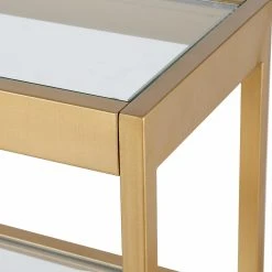 Outlet ???? Hudson & Canal Metal Hudson & Canal Alexis Console Table ⌛ -Convenience Concepts Shop detail4HUDO130