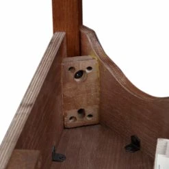 Discount ⭐ Wood Leick Home One Drawer Demilune Hall Console With Shelf, Medium Oak ???? 16 Discount ⭐ Wood Leick Home One Drawer Demilune Hall Console With Shelf, Medium Oak ???? -Convenience Concepts Shop detail4LEI063