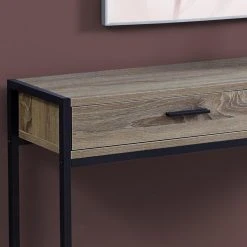 Buy 🛒 Metal Monarch Specialties Rectangular 2 Drawer Console Table 🌟 -Convenience Concepts Shop detail4MON1618