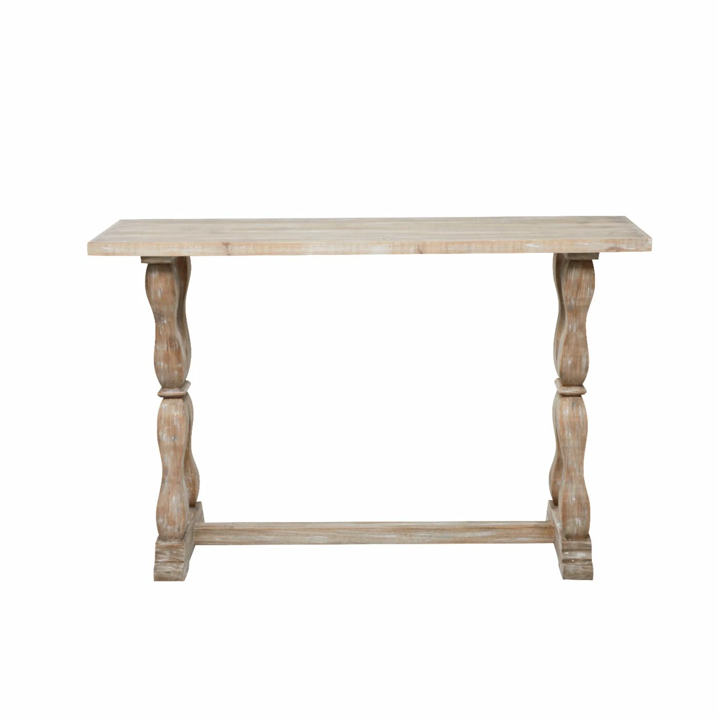 Top 10 ???? Wood DecMode Farmhouse Trestle Console Table ???? 7 Top 10 ???? Wood DecMode Farmhouse Trestle Console Table ???? - Image 7