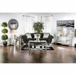Brand new 👏 Metal Furniture Of America Nadya Circle Accented Sofa Table ⭐ -Convenience Concepts Shop detail5ENLB2727
