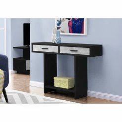 Best Sale ???? Wood Monarch Specialties Contemporary 2 Drawer Console Table ✨ 17 Best Sale ???? Wood Monarch Specialties Contemporary 2 Drawer Console Table ✨ -Convenience Concepts Shop detail5MON1648