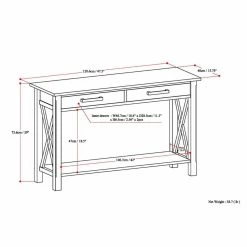 Best reviews of ๐งจ Brooklyn & Max Wood Brooklyn + Max Providence 2 Drawer Console Table ๐ 15 Best reviews of ๐งจ Brooklyn & Max Wood Brooklyn + Max Providence 2 Drawer Console Table ๐ -Convenience Concepts Shop detail5SIMP163