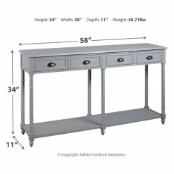 Best reviews of 🎉 Wood Signature Design By Ashley Eirdale Console Table 😀 -Convenience Concepts Shop detail6ASHY6169