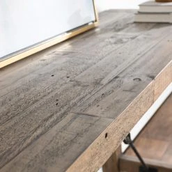 Promo ???? Wood Kosas Home Tuscany Reclaimed Pine Console Table ✔️ -Convenience Concepts Shop detail6CLASS1195