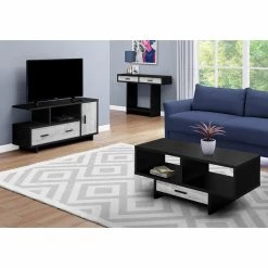 Best Sale ???? Wood Monarch Specialties Contemporary 2 Drawer Console Table ✨ 18 Best Sale ???? Wood Monarch Specialties Contemporary 2 Drawer Console Table ✨ -Convenience Concepts Shop detail6MON1648