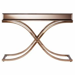Top 10 🎁 Metal Southern Enterprises Ava Mirrored Console Table 🛒 -Convenience Concepts Shop detail6SEI1824