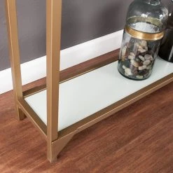 Cheapest 🎉 Metal Southern Enterprises Bergen Narrow Console Table 🧨 -Convenience Concepts Shop detail6SEI2484