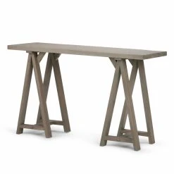 Flash Sale ⭐ Brooklyn & Max Brooklyn + Max Spokane Pine Wood Console Table 🤩 -Convenience Concepts Shop detail6SIMP1139