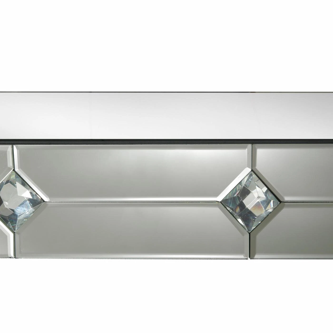 Promo โญ Glass Acme Furniture Hessa Mirrored Console Table ๐งจ 3 Promo โญ Glass Acme Furniture Hessa Mirrored Console Table ๐งจ - Image 3