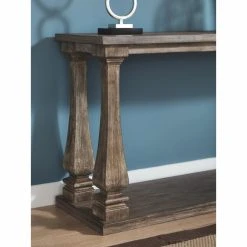 Best Sale 😀 Wood Signature Design By Ashley Johnelle Sofa Table 😉 -Convenience Concepts Shop detailASHY6116