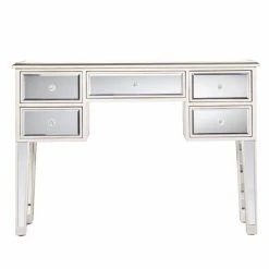 Coupon ???? Metal Benzara Mirrored Console Table ???? -Convenience Concepts Shop detailBENZ8606