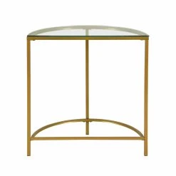 Wholesale 👍 Carolina Chair & Table Co. Metal Carolina Chair & Table Co. Fenice Half Round Console Table 😉 6 Wholesale 👍 Carolina Chair & Table Co. Metal Carolina Chair & Table Co. Fenice Half Round Console Table 😉 -Convenience Concepts Shop detailCCH424