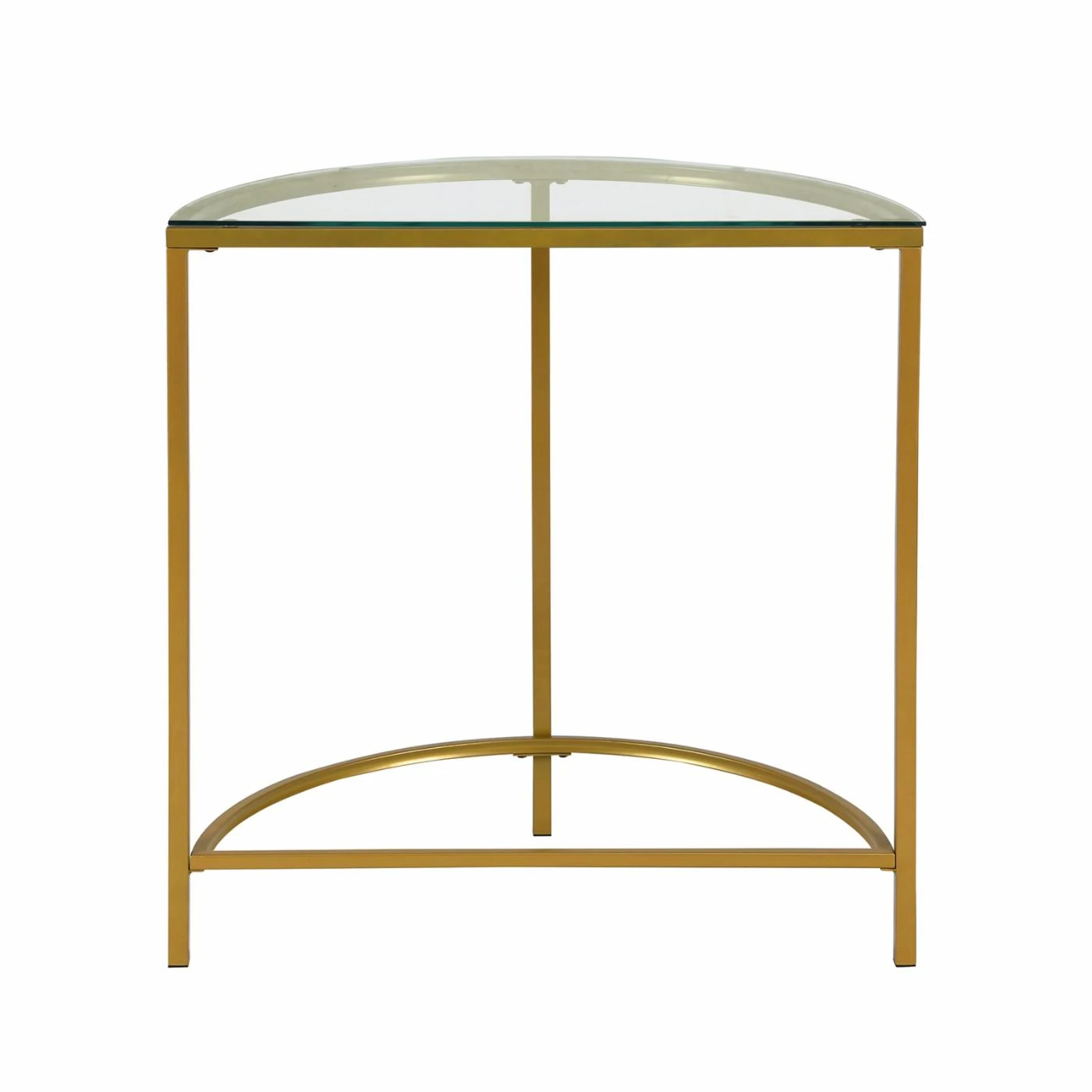 Wholesale 👍 Carolina Chair & Table Co. Metal Carolina Chair & Table Co. Fenice Half Round Console Table 😉 3 Wholesale 👍 Carolina Chair & Table Co. Metal Carolina Chair & Table Co. Fenice Half Round Console Table 😉 - Image 3