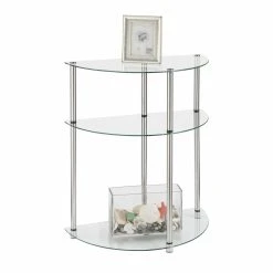 Cheap 🔔 Metal Convenience Concepts 3 Tiered Console Table 🔔 6 Cheap 🔔 Metal Convenience Concepts 3 Tiered Console Table 🔔 -Convenience Concepts Shop detailCONV413