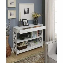 Wholesale 🔥 Wood Convenience Concepts Oxford Console Table With Drawer 😀 -Convenience Concepts Shop detailCONV588