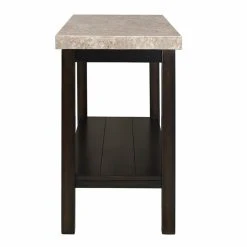 Outlet ???? Wood Picket House Furnishings Caleb Sofa Table ???? 12 Outlet ???? Wood Picket House Furnishings Caleb Sofa Table ???? -Convenience Concepts Shop detailELET855