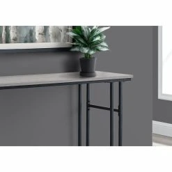 Best deal 🎉 Metal Monarch Specialties Modern Shelved Console Table 🎉 -Convenience Concepts Shop detailMON1650