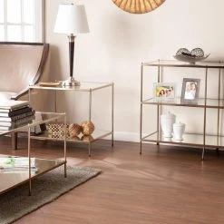 Cheap 🧨 Metal Southern Enterprises Knox Console Table 😉 -Convenience Concepts Shop detailSEI2075