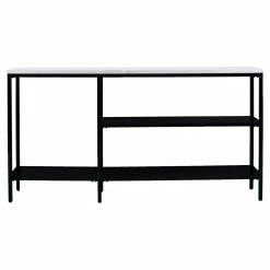 Promo 🎉 Metal Southern Enterprises Corman Console Table ❤️ -Convenience Concepts Shop detailSEI2575