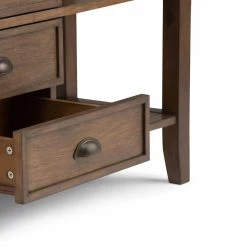 Cheapest ⌛ Brooklyn & Max Brooklyn + Max Stanwick Rustic Pine Wood Console Table ???? -Convenience Concepts Shop detailSIMP1136