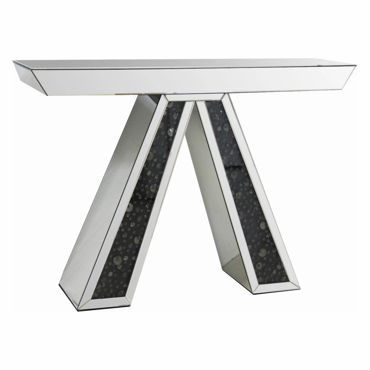 Buy ๐ Glass Acme Furniture Noor 43 In. Mirrored Console Table ๐ฅฐ 2 Buy ๐ Glass Acme Furniture Noor 43 In. Mirrored Console Table ๐ฅฐ - Image 2