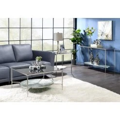 Alternative view of Buy ???? Metal Acme Furniture Adelrik Sofa Table ✨