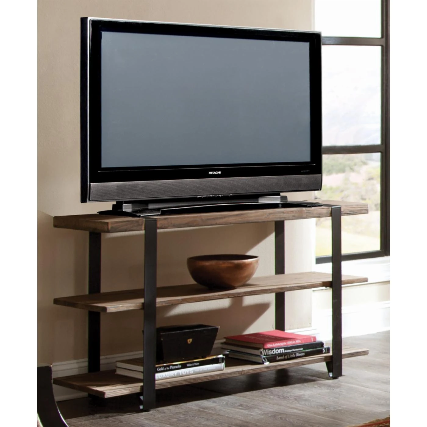 Outlet ???? Alaterre Furniture Modesto Reclaimed Wood Media/Console Table ???? 2 Outlet ???? Alaterre Furniture Modesto Reclaimed Wood Media/Console Table ???? - Image 2