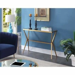 New ❤️ Metal Convenience Concepts Saturn Console Table ???? 3 New ❤️ Metal Convenience Concepts Saturn Console Table ???? -Convenience Concepts Shop inuseCONV783