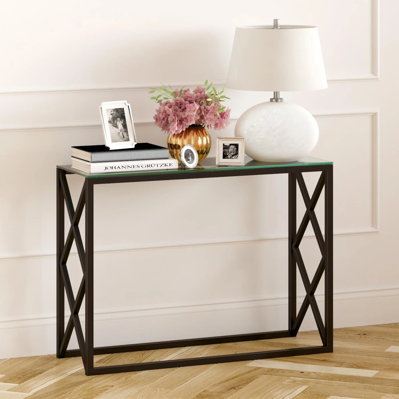 Budget ???? Hudson & Canal Metal Hudson & Canal Dixon Console Table ???? 2 Budget ???? Hudson & Canal Metal Hudson & Canal Dixon Console Table ???? - Image 2